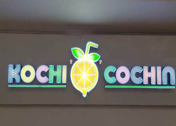 best LED board signage service in kochi