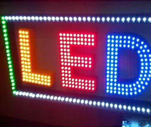 customized led sign board company kochi
